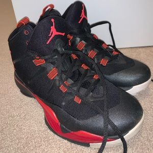 Nike Air Jordan Super Fly 2 Red and Black